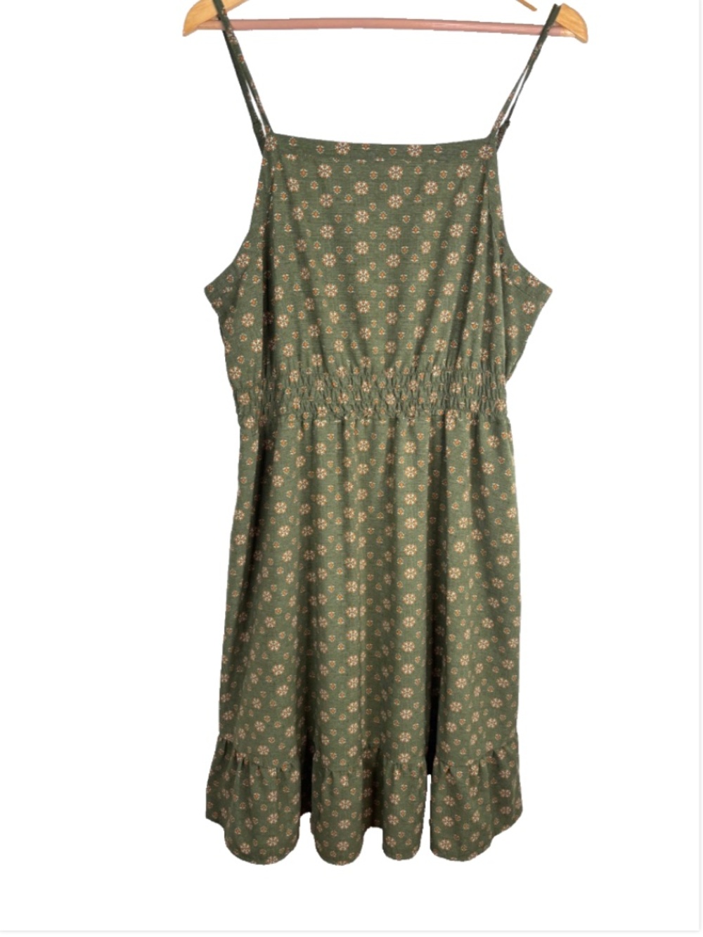 Toad&Co Sunkissed Bella Midi Dress XL Sleeveless Pockets Quick Dry Outdoor Green - Picture 2 of 11